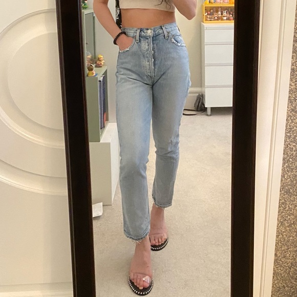 Agolde high rise jeans size 24 - Picture 2 of 5